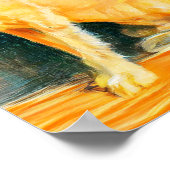 Onderzoek van twee honden poster (Hoek)