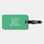 Onderzoek (Yellowstone N.P.) Bagagelabel (Achterkant horizontaal)