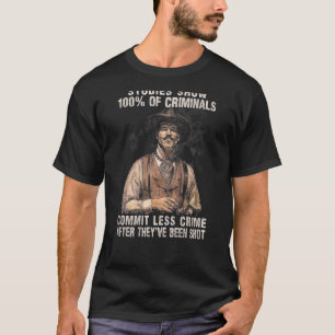 Onderzoeken Show 100 van criminelen plegen minder T-shirt