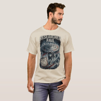 Onderzoeker Faalt Mannen T-Shirt
