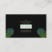 Onderzoeker Visitekaartje (Achterkant)