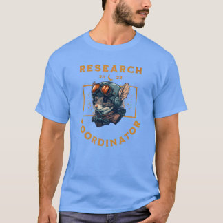 Onderzoekscoördinator vriend t-shirt