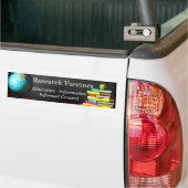 Onderzoeksvaccins Onderwijs geïnformeerde toestemm Bumpersticker (Op Truck)