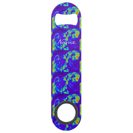 Ondes bleues abstraites Thunder_Cove (Devant)