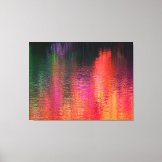 Ondes sur le triptyque de toile de feu (Recto)