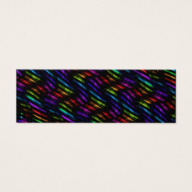 Ondes Twists Dark Rainbow Gem mosaïque (Devant)