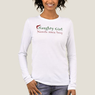 Ondeugd meisje T-shirt