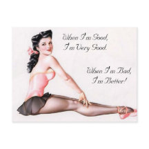  Ondeugend Ballerina Pin Up Meisje