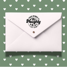 Ondeugend Kerst grappig thema Zelfinktende Stempel