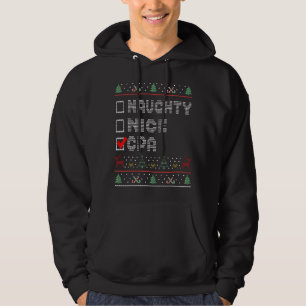 Ondeugend Leuk Cpa Matching Christmas Group Pyjama Hoodie