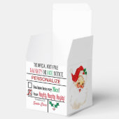 Ondeugend of Leuke Kerstman Bedankdoosjes (Geopend)