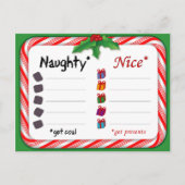 Ondeugend of mooi Briefkaart (Voorkant)