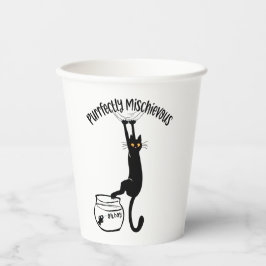 ondeugend papieren bekers