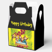 Ondeugende Apenfamilie Bedankdoosjes (Geopend)