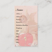 ondeugende cherub visitekaartje (Voorkant)