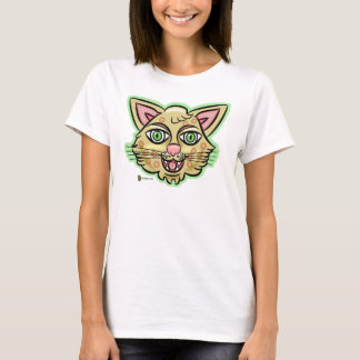 Ondeugende kat t-shirt