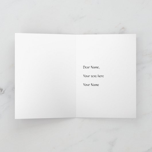 Ondeugende lijst Wenskaart Kaart (Binnen)