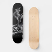 Ondode aap met Harmonica Skateboard (Voorkant)