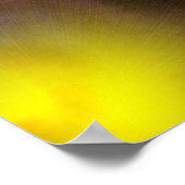 ondode zonneschijn poster (Hoek)