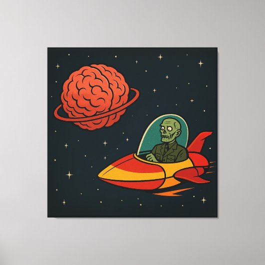 ondood Man Canvas Afdruk (Voorkant)