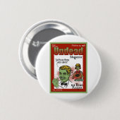 Ondood tijdschrift ronde button 5,7 cm (Voorkant /achterkant)