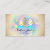 ondoorschijnend ondoorzichtig visitekaartje (Voorkant)