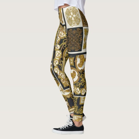 Ondoorzichtig ontwerp leggings (Links)