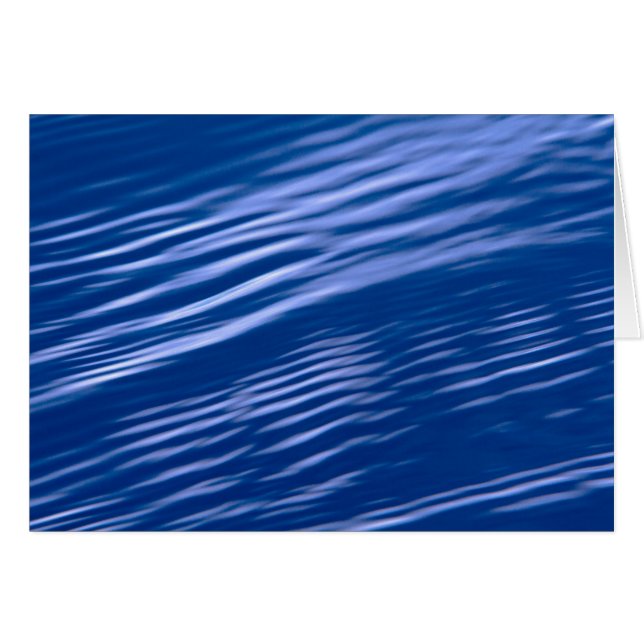 Ondulation de l'eau bleue (Devant horizontal)