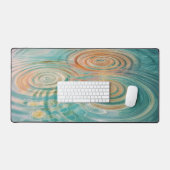 Ondulations de Tranquillité Harmonie d'Eau Abstrai (Clavier et souris)