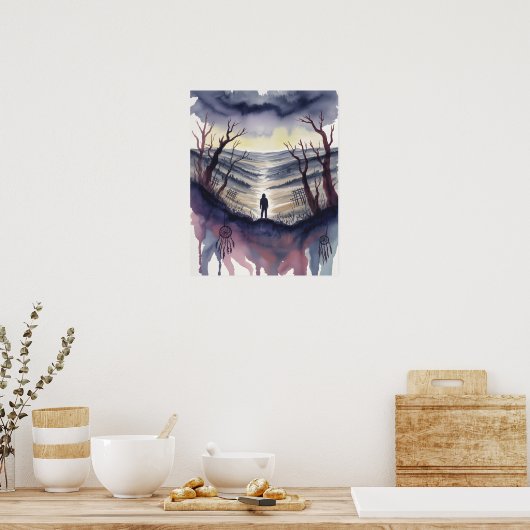 One 1 poster (Keuken)