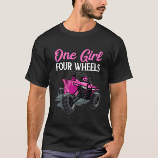 One 4 Wheels Atv Utv Side By Side T-shirt