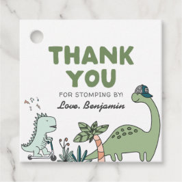 One-a-saurus Verjaardagsfeest Favoriet Tags Bedankjes Labels