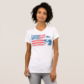 One America Retro T-shirt (Voorkant volledig)