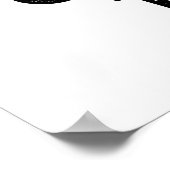 One Baa Tuba Funny Music Sheep Pun Poster (Hoek)