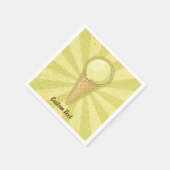 One Ball Ice Cream Cone Servet (Hoek)