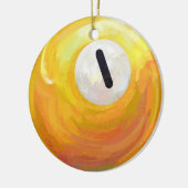 One Ball Keramisch Ornament (Links)