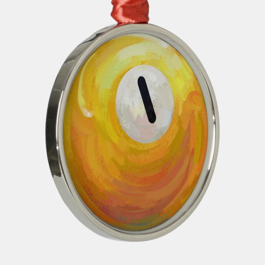 One Ball Metalen Ornament (Rechts)