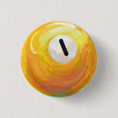 One Ball Ronde Button 3,2 Cm (Voorkant)