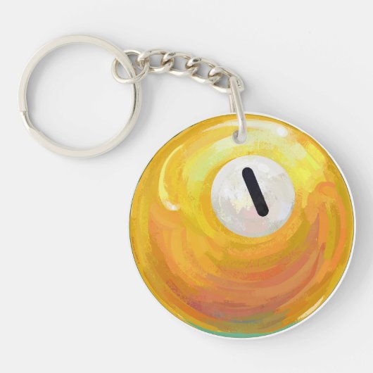 One Ball Sleutelhanger (Voorkant)