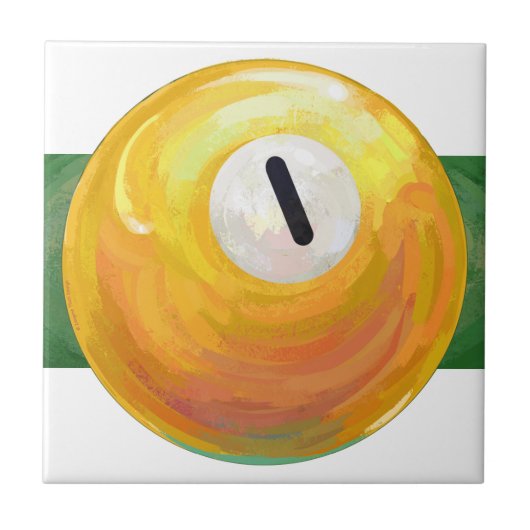 One Ball Tegeltje (Voorkant)