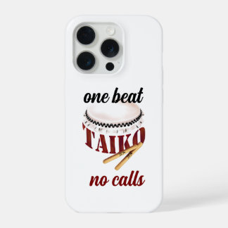 One beat no calls Telefoonhoes iPhone 15 Pro Hoesje