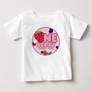One Berry Sweet Girl Eerste Verjaardag T-shirt
