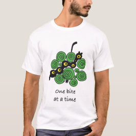 One Bite at a Time Worm T-Shirt