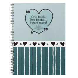 One Book, Two Books... I Want More! Notitieboek