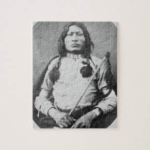 One Bull Warrior, 1882 (foto) Legpuzzel