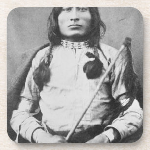 One Bull Warrior, 1882 (foto) Onderzetter