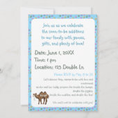 One bump two bump baby shower Invitation Kaart (Achterkant)