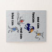 One Can Toucan Red Can Blue Can 30 Piece Puzzle (Horizontal)