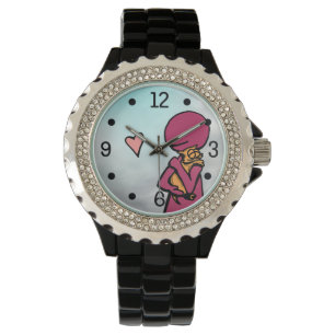One Cat houdt van Hoesje Horloge