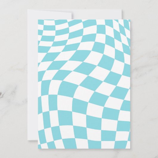 One Cool Dude Boy Spring Bunny 1e verjaardagsfeest Kaart (Achterkant)